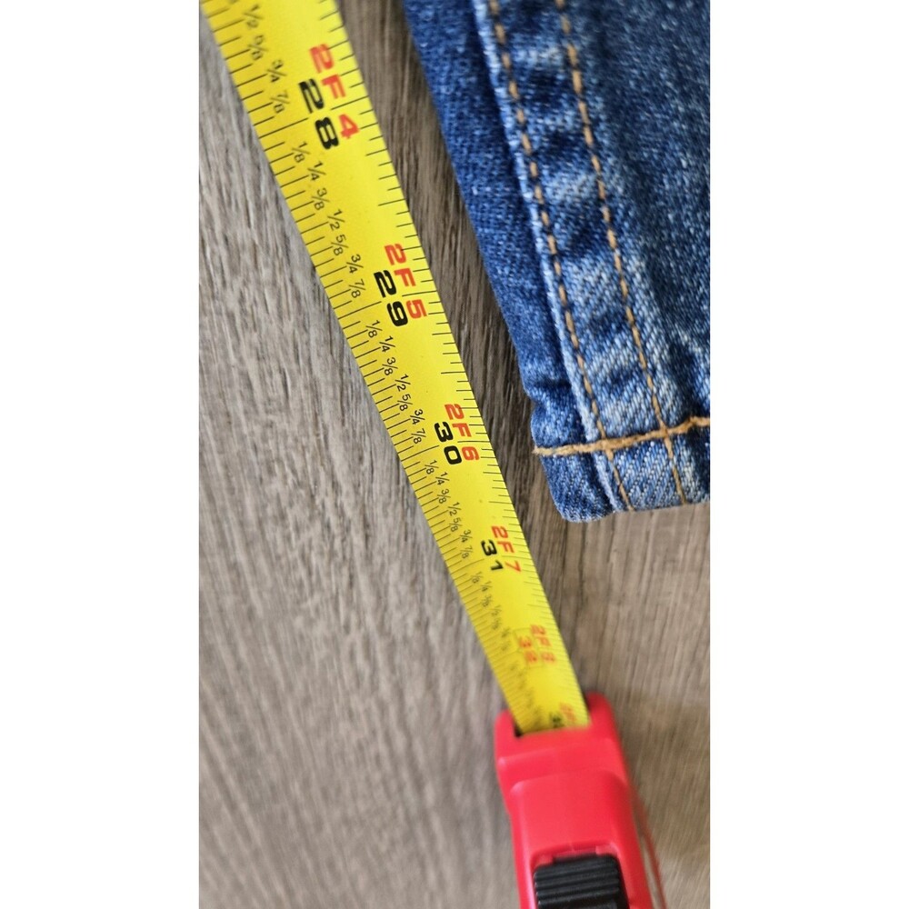 The Crawford Cindy Re/Done Originals Jeans Womens Size 26 Denim Button Fly USA - Picture 12 of 16